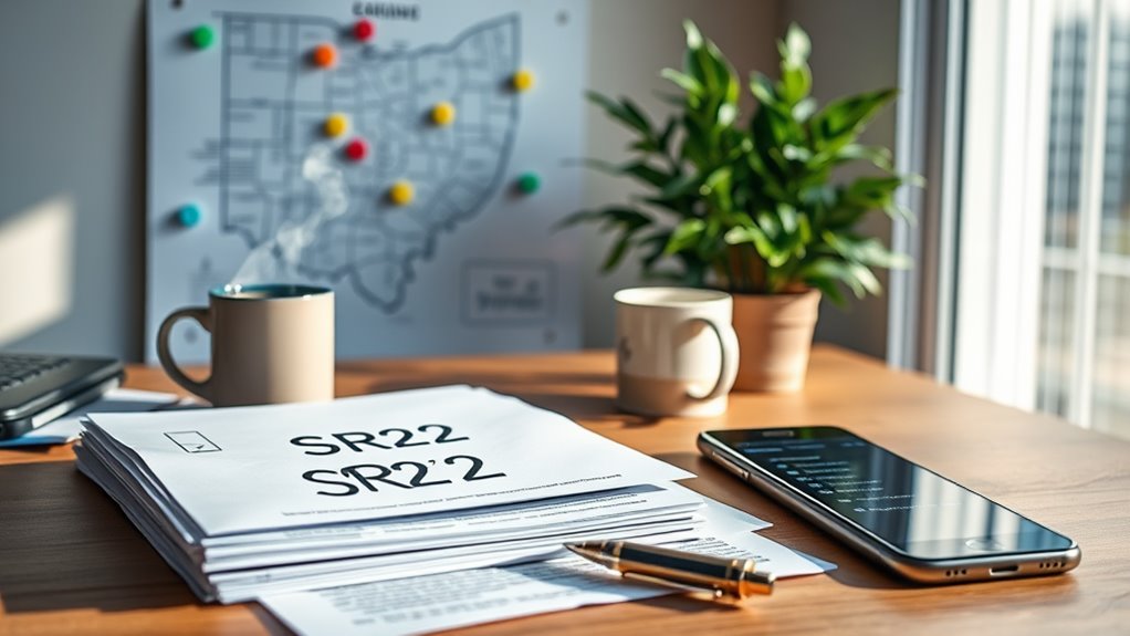 obtaining sr22 insurance ohio