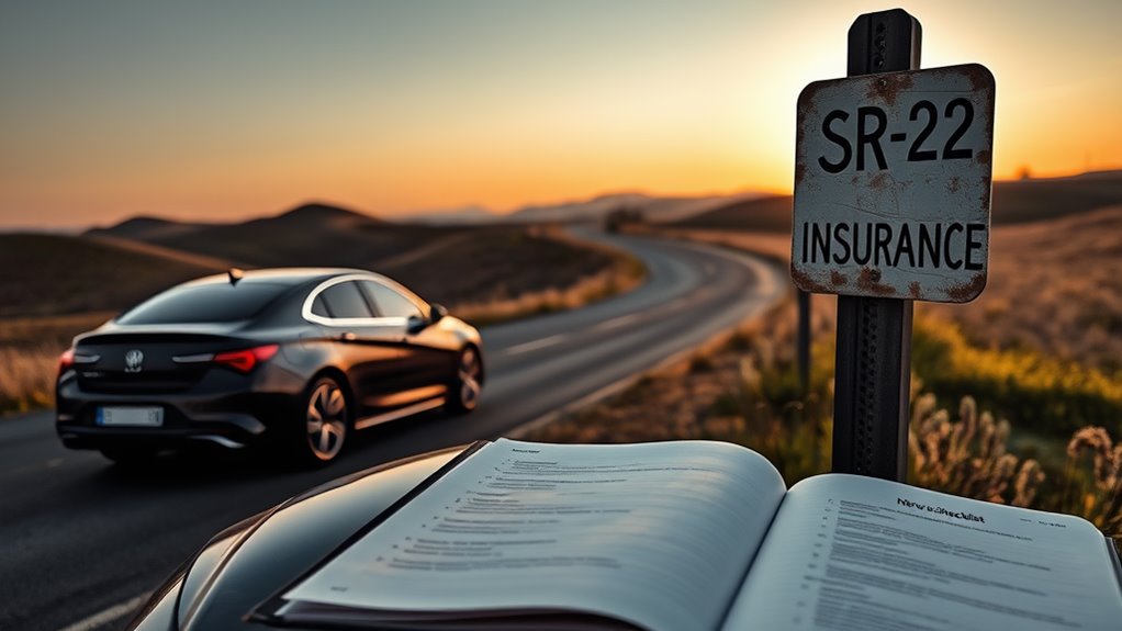 sr 22 insurance requirements ohio