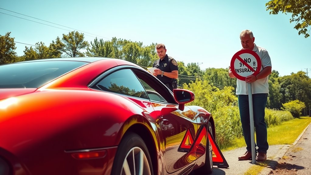 uninsured driving legal penalties